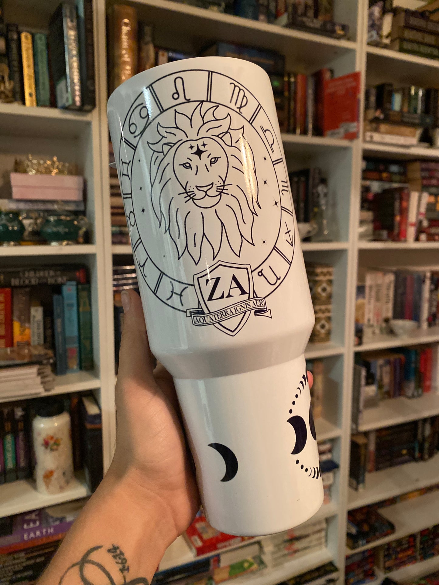 40oz Zodiac Academy Officially Licensed tumbler