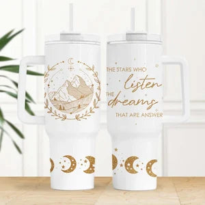 40oz “ACOTAR” Officially Licensed quencher handled tumbler
