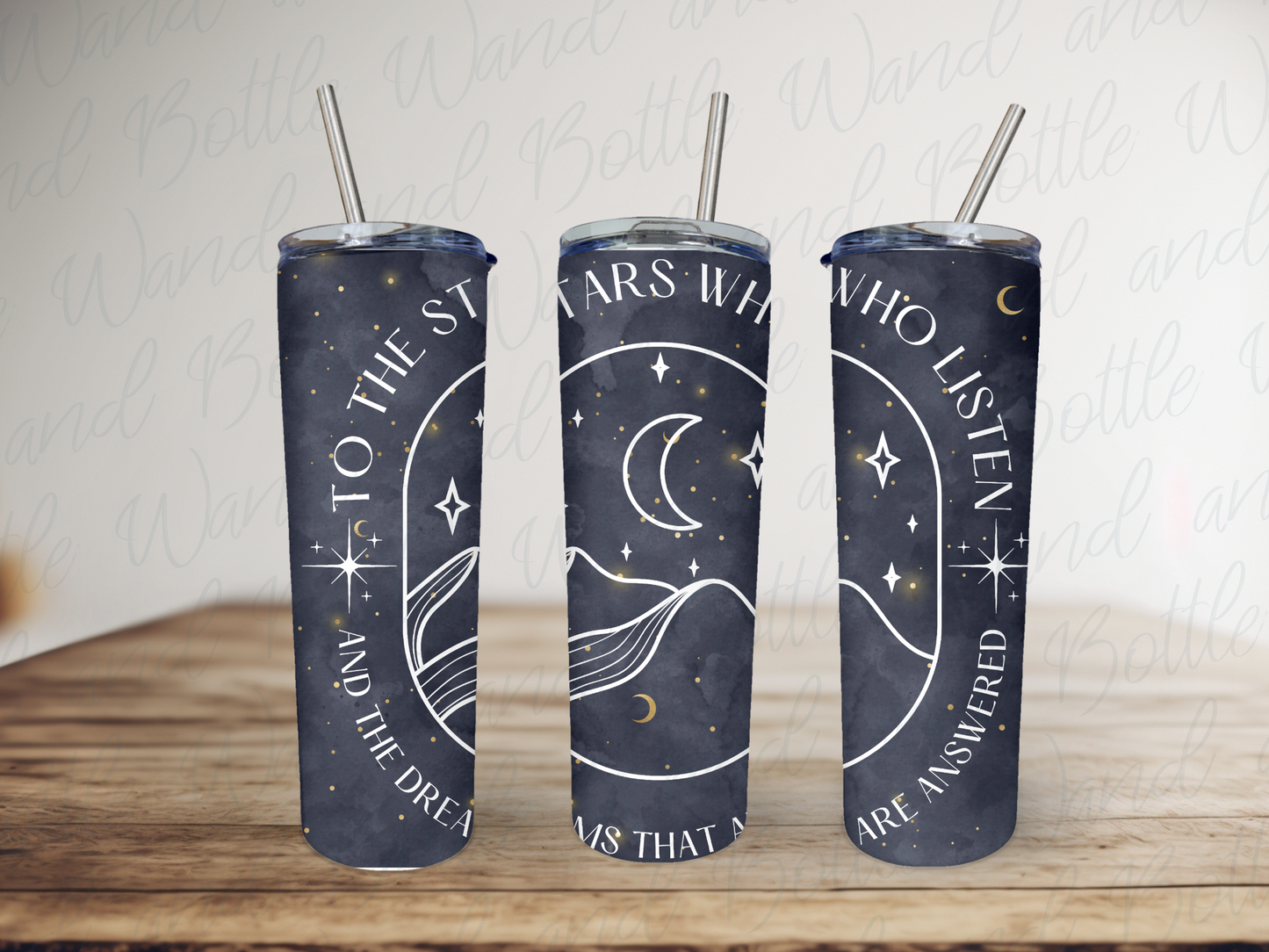 To the Stars Who Listen officially Licensed 20oz tumbler