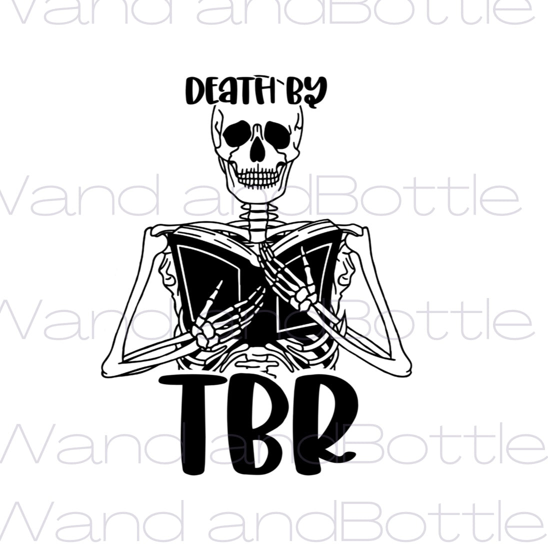 Death by TBR sticker